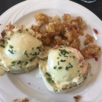 The Lobby - Salmon eggs Benedict - New American Near Me - Denver, Colorado