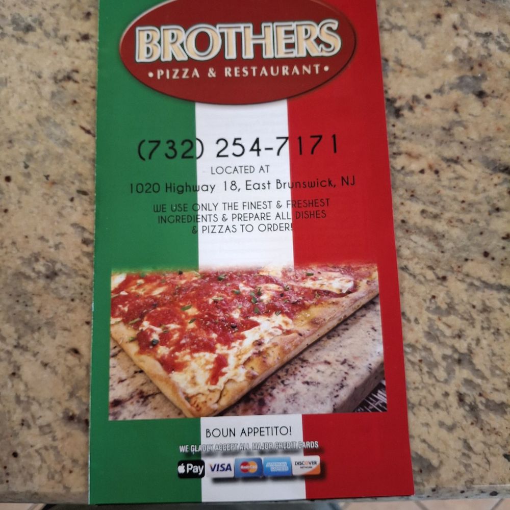 Brothers Pizzeria - Menu - Pizza Near Me - East Brunswick, New Jersey Brothers Pizzeria - Menu - Pizza Near Me - East Brunswick, New Jersey