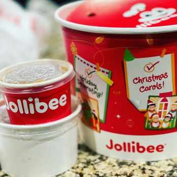 Jollibee - 6 piece spicy chicken with extra gravy - Chicken Shop Near Me - Artesia, California