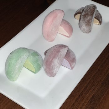 MF Sushi - Green Tea/Blueberry/Strawberry/Mocha Mochi - Sushi Bars Near Me - Houston, Texas