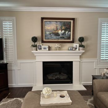 Crown Moulding Designs - Family room wainscoting - Carpenters Near Me - Carlsbad, California Crown Moulding Designs - Family room wainscoting - Carpenters Near Me - Carlsbad, California