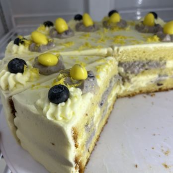 Angry German - a cake with a slice taken out of it - German Near Me - Sierra Vista, Arizona