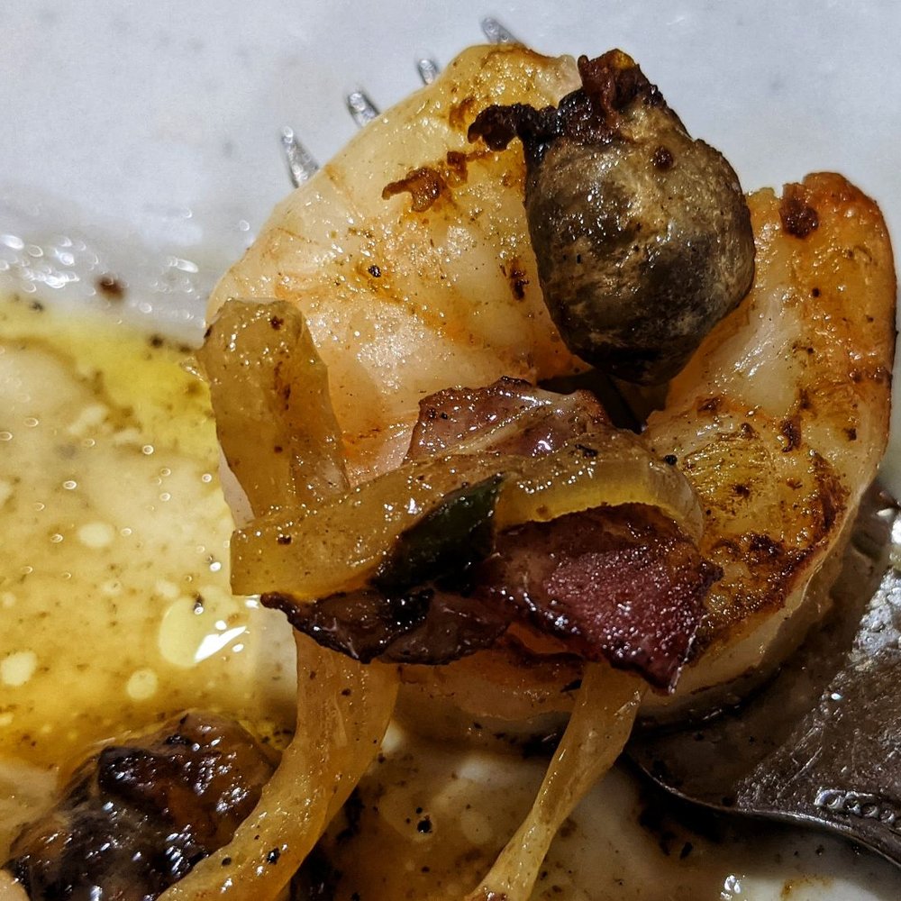 Shrimp in the Camarones Huapango.
