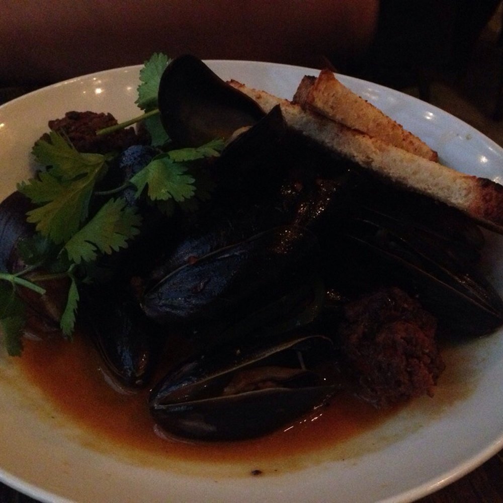 Starbelly - Pan seared black mussels ($10)..must get!! - New American Near Me - San Francisco, California Starbelly - Pan seared black mussels ($10)..must get!! - New American Near Me - San Francisco, California