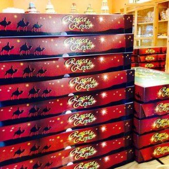 Panaderia Del Valle - a stack of christmas chocolates - Bakeries Near Me - Atlanta, Georgia