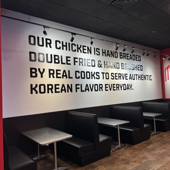 What Dak Korean Fried Chicken - Interior - Korean Near Me - West Des Moines, Iowa What Dak Korean Fried Chicken - Interior - Korean Near Me - West Des Moines, Iowa