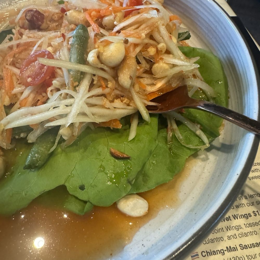 Kalabaw Bar & Kitchen - som tom (papaya salad) - Thai Near Me - Seattle, Washington Kalabaw Bar & Kitchen - som tom (papaya salad) - Thai Near Me - Seattle, Washington