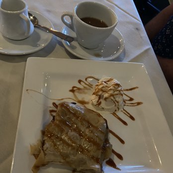 Massimo's - Filet Mignon and New York special. Dessert was warm apple strudel - Italian Near Me - Palm Harbor, Florida Massimo's - Filet Mignon and New York special. Dessert was warm apple strudel - Italian Near Me - Palm Harbor, Florida