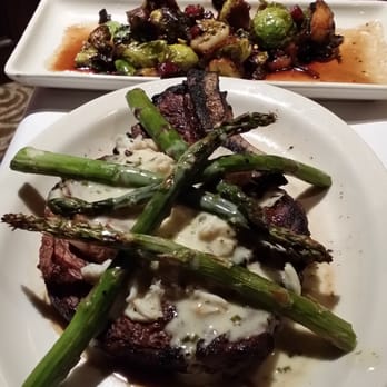 Harry & Izzy's - 20oz bone-in ribeye with brussel sprouts. - Steakhouses Near Me - Indianapolis, Indiana Harry & Izzy's - 20oz bone-in ribeye with brussel sprouts. - Steakhouses Near Me - Indianapolis, Indiana