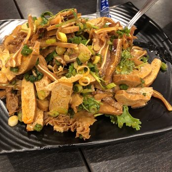 Ding's Garden - Mixed cold plate with baked tofu, pig ear and stomach - Chinese Near Me - Rowland Heights, California Ding's Garden - Mixed cold plate with baked tofu, pig ear and stomach - Chinese Near Me - Rowland Heights, California