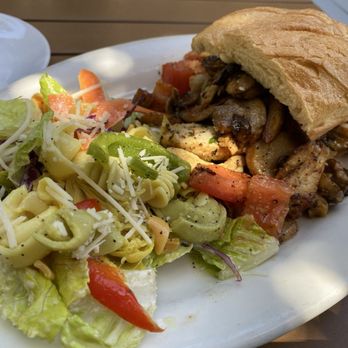 The Great Impasta - Smoked sandwich with a pasta veggie salad - Italian Near Me - Danville, California The Great Impasta - Smoked sandwich with a pasta veggie salad - Italian Near Me - Danville, California