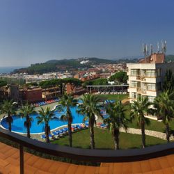 Hotel Samba - Panorama from my hotel room in the Hotel Samba, Lloret De Mar
