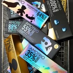 Amotrio Chocolate - Dark Chocolate Couverture Collections