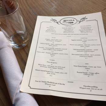 Rucola - Lunch menu - Italian Near Me - Brooklyn, New York Rucola - Lunch menu - Italian Near Me - Brooklyn, New York