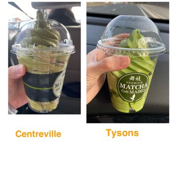 Matcha Cafe Maiko - Tysons - Matcha. Same cup size but different quantity - Desserts Near Me - Tysons Corner, Virginia Matcha Cafe Maiko - Tysons - Matcha. Same cup size but different quantity - Desserts Near Me - Tysons Corner, Virginia