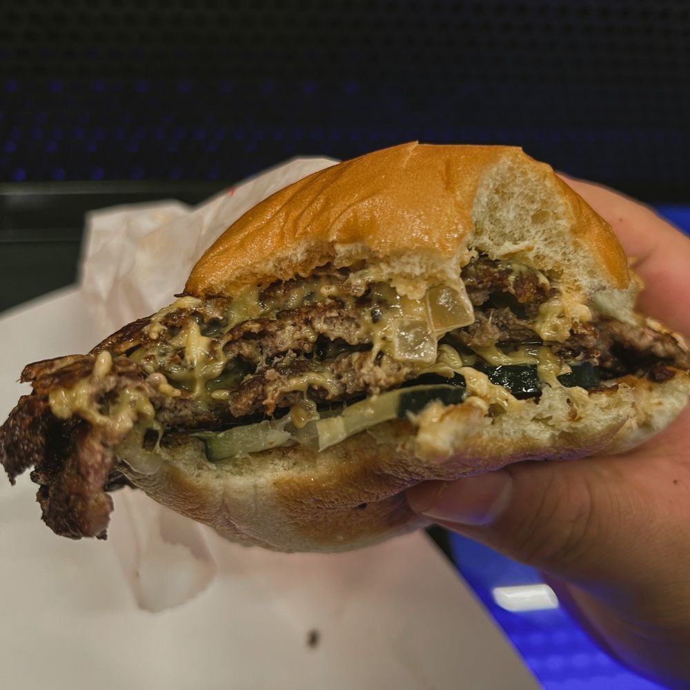 Burger Bodega - A triple smash burger - Burgers Near Me - Houston, Texas