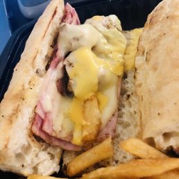 Cuban sandwich. Used to be good! Cuban sandwich. Used to be good!