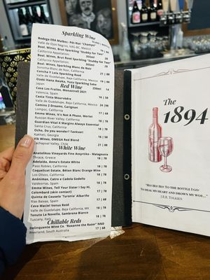 Menu photo 4 The 1894 Pasadena, CA