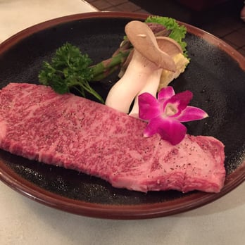 Anjin - Wagyu New York Steak: AMAZING and worth every penny. - Japanese Near Me - Costa Mesa, California