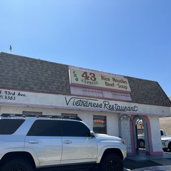 PHO 43 - the front of the restaurant - Vietnamese Near Me - Phoenix, Arizona PHO 43 - the front of the restaurant - Vietnamese Near Me - Phoenix, Arizona