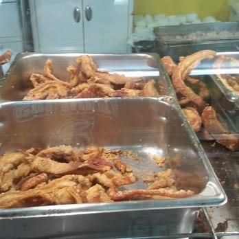  Super Taco - Cracklins' at the butcher counter - Mexican Near Me - Woodlake, California