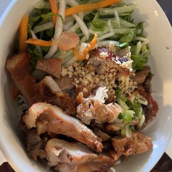 Lotus Bistro - Vermicelli with Chicken - Vietnamese Near Me - Costa Mesa, California
