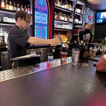 Voodoo Bayou - The bartenders were working hard when we were there for brunch. - Cocktail Bars Near Me - Orlando, Florida
