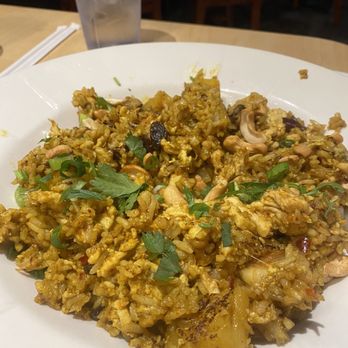 NaRa Thai Cuisine - Pineapple fried rice - Thai Near Me - Marion, Iowa NaRa Thai Cuisine - Pineapple fried rice - Thai Near Me - Marion, Iowa