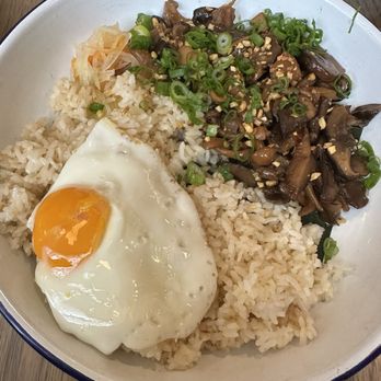 Kasama - Adobo mushrooms and garlic rice - Filipino Near Me - Chicago, Illinois Kasama - Adobo mushrooms and garlic rice - Filipino Near Me - Chicago, Illinois