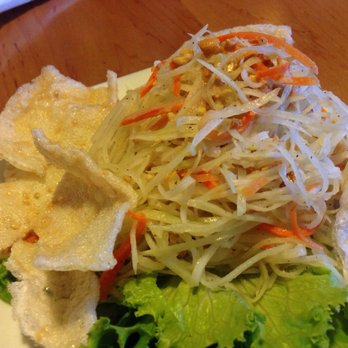 Lemongrass - Green papaya salad- refreshing! - Thai Near Me - Charlottesville, Virginia Lemongrass - Green papaya salad- refreshing! - Thai Near Me - Charlottesville, Virginia