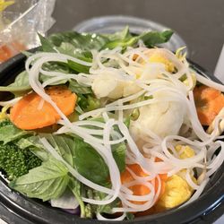 Peak of Asia - 2nd time! Veggie pho slaps