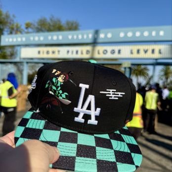 Dodger Stadium - Damon slayer & LA Hat giveaway!! Thank you Dodger!! 8/15/2025 - Stadiums & Arenas Near Me - Los Angeles, California