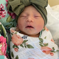 Bradley Natural Childbirth Classes - Niki & Randy Miller - My beautiful baby girl Adeline. Thank you Niki!