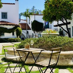 Grassini Family Vineyards - The historic El Paseo courtyard is a lovely place to spend an afternoon catching up with a loved one in the fresh air over a glass of wine.