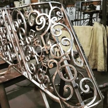 Sylvan's Custom Iron Works - Hand Forged Stair End - Metal Fabricators Near Me - Surrey, British Columbia Sylvan's Custom Iron Works - Hand Forged Stair End - Metal Fabricators Near Me - Surrey, British Columbia