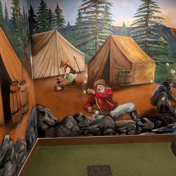 Underground Mini Golf - Course Environment - Mini Golf Near Me - Sacramento, California