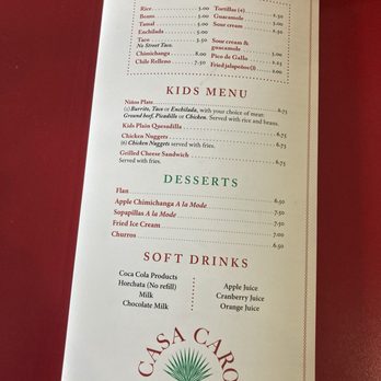 Casa Caro - Menu - Mexican Near Me - Seeley Lake, Montana Casa Caro - Menu - Mexican Near Me - Seeley Lake, Montana