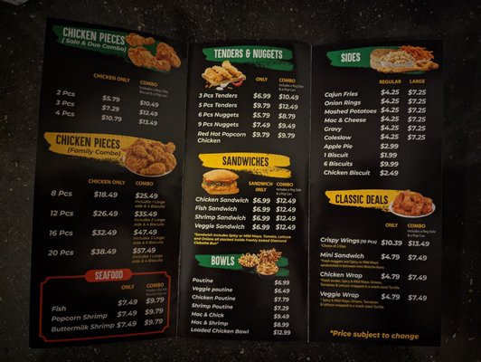 Menu photo 1 Chicken Kitchen Toronto, ON