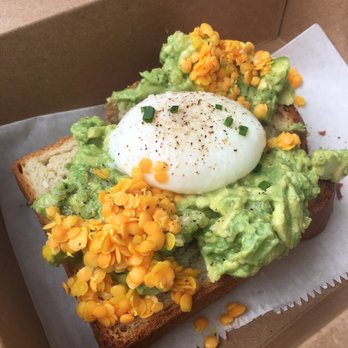 Bakery Lorraine - Amazing avocado toast with poached egg and pickled lentils. - Breakfast & Brunch Near Me - San Antonio, Texas Bakery Lorraine - Amazing avocado toast with poached egg and pickled lentils. - Breakfast & Brunch Near Me - San Antonio, Texas