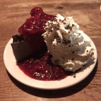 Cheesecake Etc - Chocolate cheesecake with raspberry sauce - Desserts Near Me - Vancouver, British Columbia Cheesecake Etc - Chocolate cheesecake with raspberry sauce - Desserts Near Me - Vancouver, British Columbia