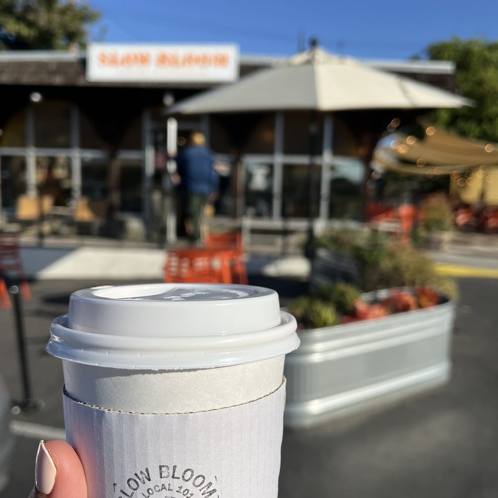 Slow Bloom Coffee - 10/22/23 covered outdoor seating available - Coffee & Tea Near Me - Redlands, California Slow Bloom Coffee - 10/22/23 covered outdoor seating available - Coffee & Tea Near Me - Redlands, California