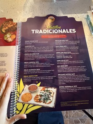Menu photo 4 Las Carretas Mexican Restaurant  Winter Park, FL