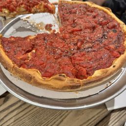 Bbq chicken thick crust pizza Bbq chicken thick crust pizza