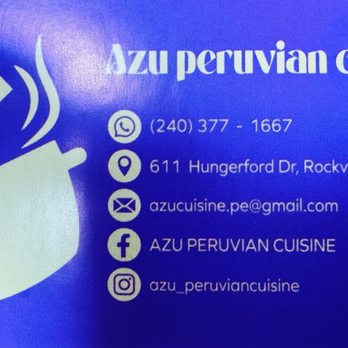 AZU Peruvian Cuisine - Peruvian Near Me - Rockville, Maryland AZU Peruvian Cuisine - Peruvian Near Me - Rockville, Maryland