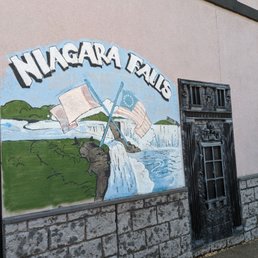 a mural on the side of a building
