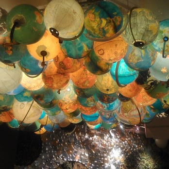 Root Down DIA - Globe chandelier - New American Near Me - Denver, Colorado