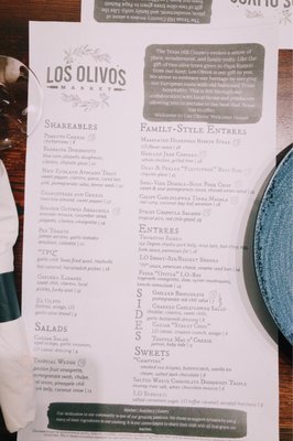 Menu photo 7 Dos Olivos Market Buda, TX Menu photo 7 Dos Olivos Market Buda, TX