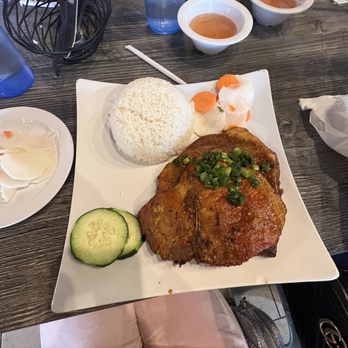 Pho So 1 - Broken Rice Plate with BBQ Pork Chop - Vietnamese Near Me - Las Vegas, Nevada Pho So 1 - Broken Rice Plate with BBQ Pork Chop - Vietnamese Near Me - Las Vegas, Nevada