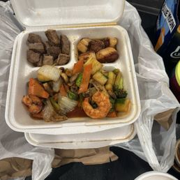 Shrimp & Chicken Hibachi Shrimp & Chicken Hibachi