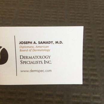 Dermatology Specialists - Dr. Joseph A. Samady is a great doctor, he is caring, kind and he really do care for his patients. I highly recommend this nice Doctor. - Dermatologists Near Me - Oceanside, California Dermatology Specialists - Dr. Joseph A. Samady is a great doctor, he is caring, kind and he really do care for his patients. I highly recommend this nice Doctor. - Dermatologists Near Me - Oceanside, California